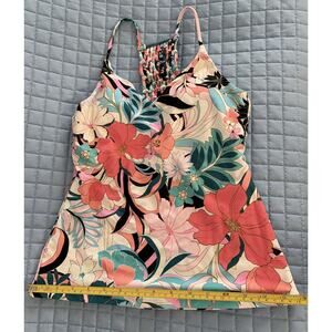 Raisins Women's Multicolored Floral Swimsuit Size Small